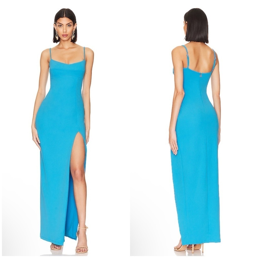 Nookie Maia Maxi Dress in Blue Size XL